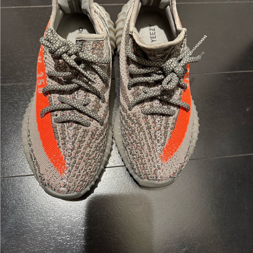 Adidas Yeezy Boost 350 V2 Gray and Orange